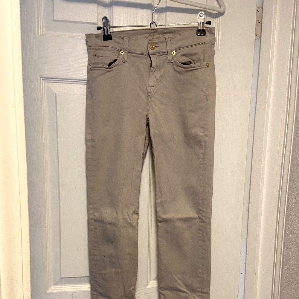 Grey Seven for All Mankind Skinny Jean